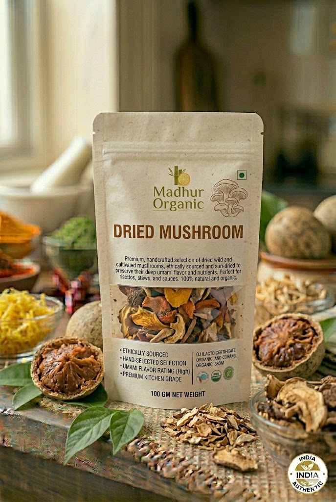 Dried mushrooms